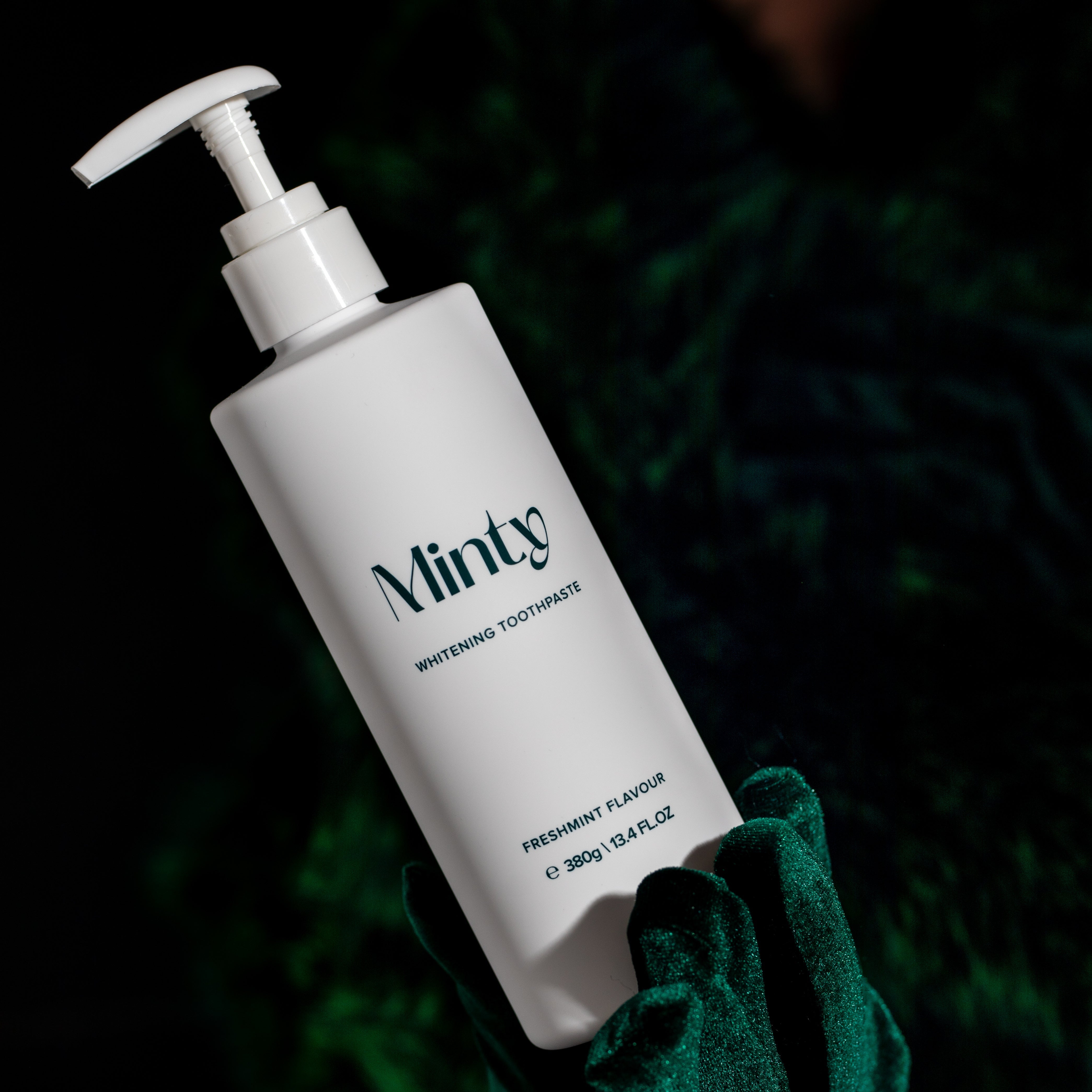 Minty Oral Care Pump Toothpaste