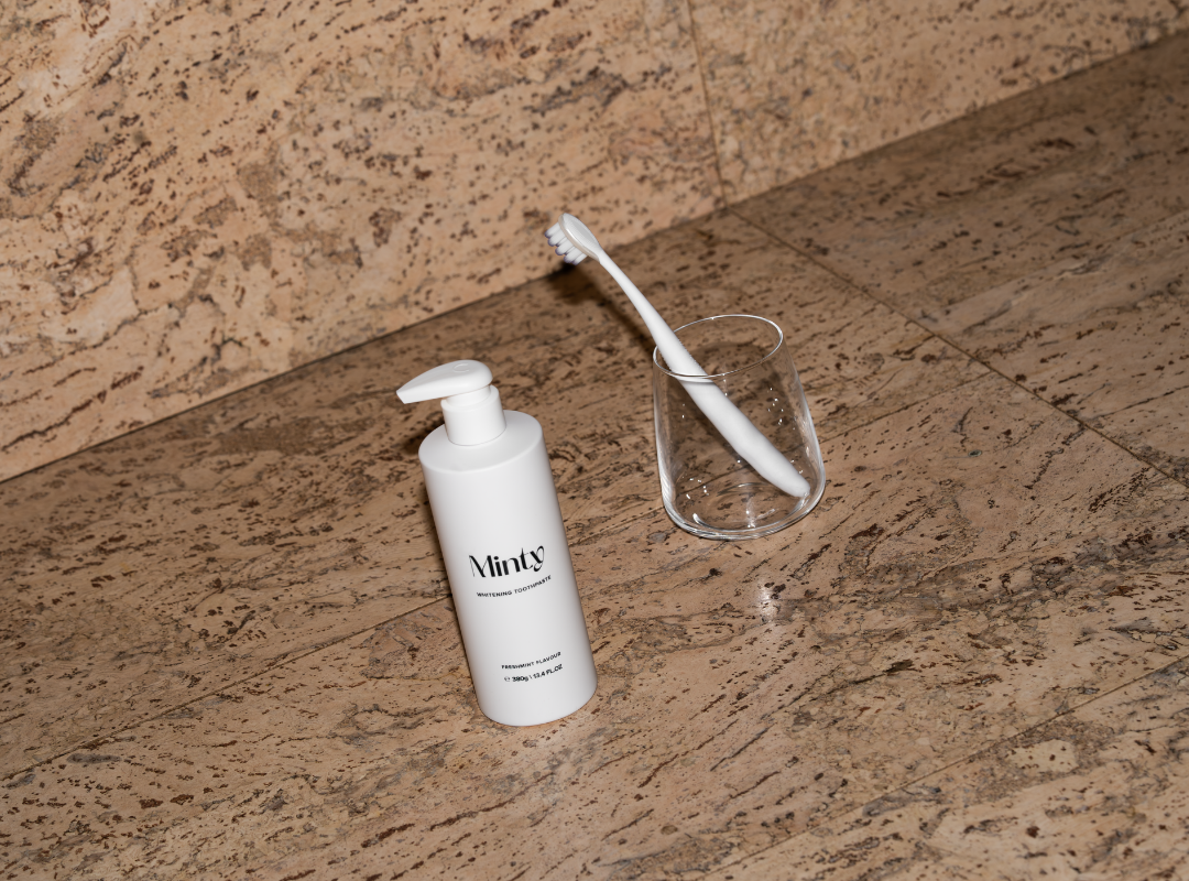 Pump toothpaste Australia — Minty whitening toothpaste